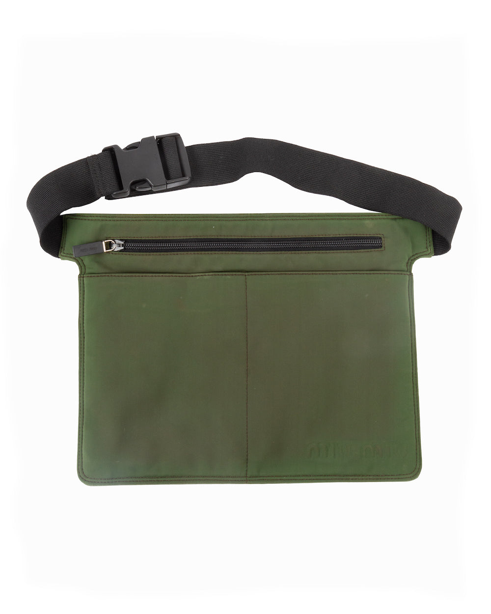 Miu Miu SS1999 Green Nylon Waist Bag - vothe archive - curated designer vintage
