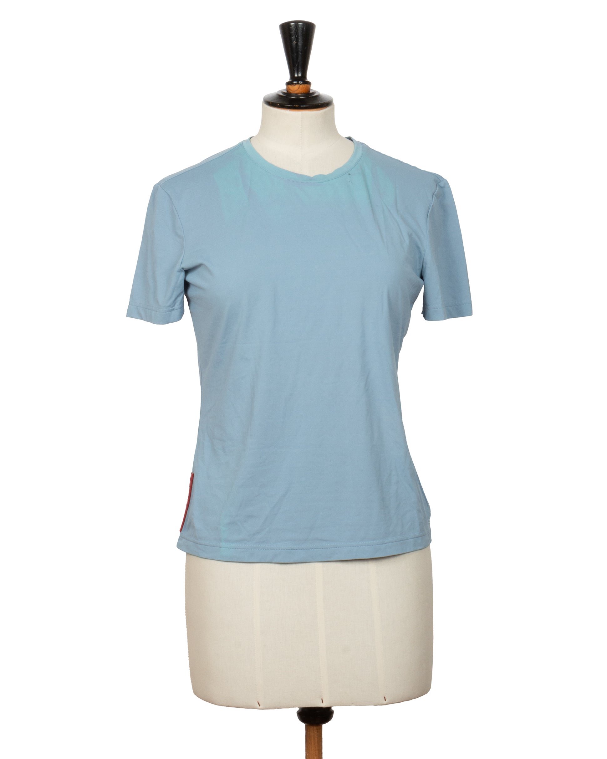 Prada Sport Early 2000s Powder Blue Technical Tee