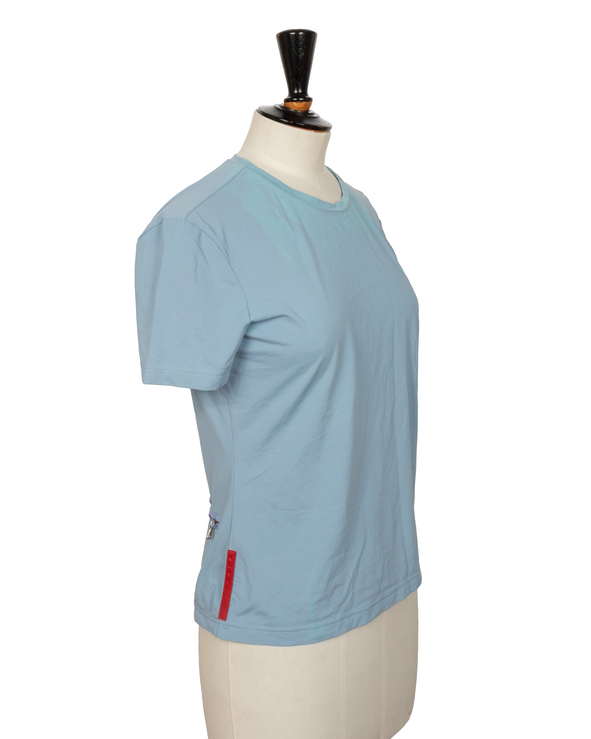 Prada Sport Early 2000s Powder Blue Technical Tee