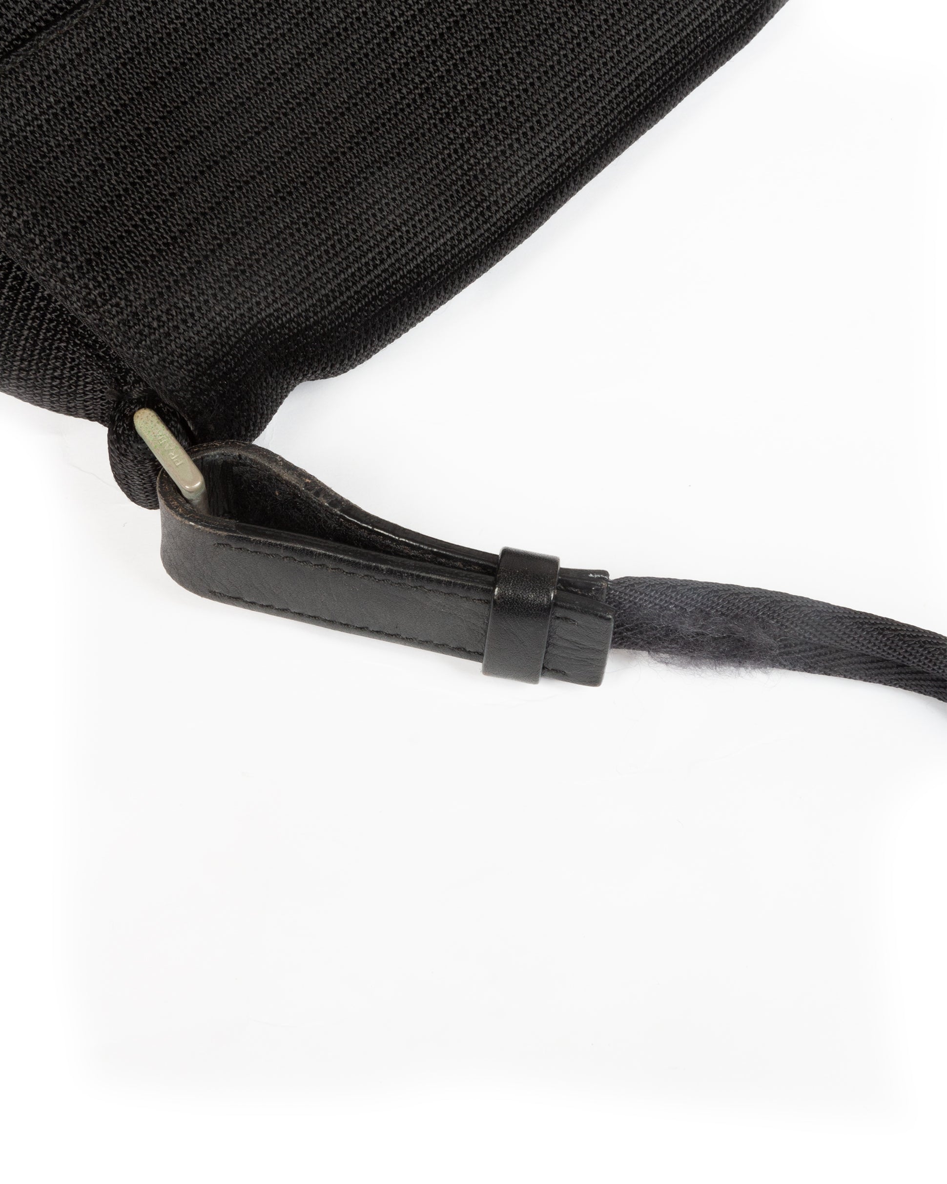 Prada Sport SS2000 Black Leather Base Shoulder Bag – Vothe Archive