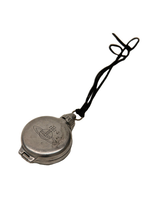 Vivienne Westwood Orb Logo Ashtray Pendant Charm - vothe archive - curated designer vintage
