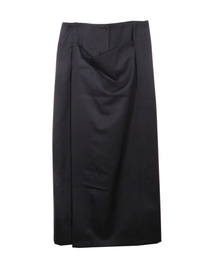 Black skirt on a white background