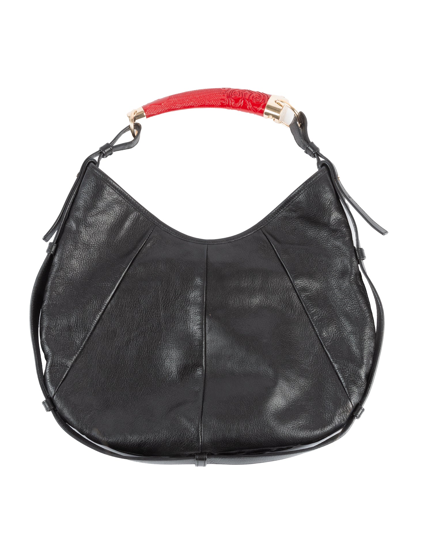 Yves Saint Laurent Black Oriental Mombasa Bag - vothe archive - curated designer vintage

